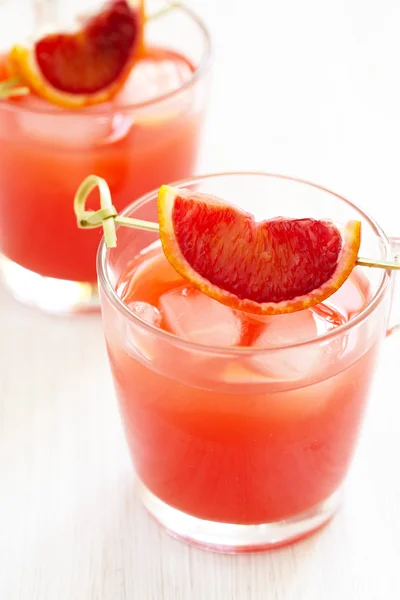 Blood orange cocktail — Stock Photo, Image