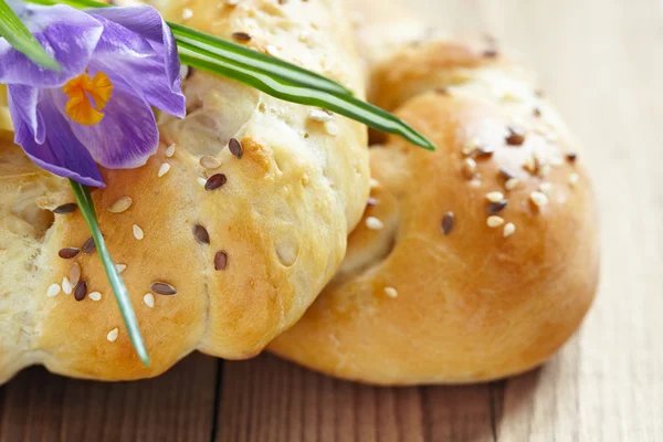 Paskalya ekmek — Stok fotoğraf