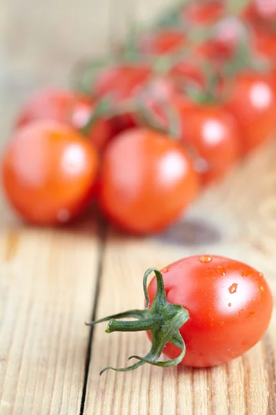 Kilka soczystych pomidorów — Zdjęcie stockowe