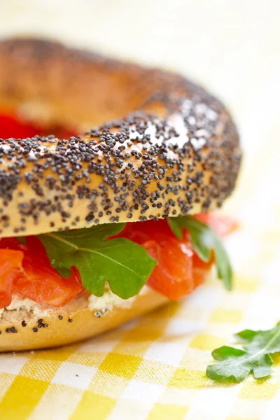 Bagel e lox — Fotografia de Stock