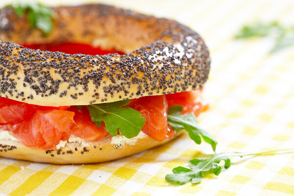 Bagel and lox