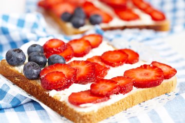 Amerikan bayrağı tost