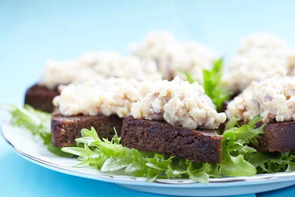 Jewish appetizer with herring — Stock Image Jewish appetizer with herring Stock Photo