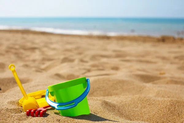 Strand kinderspeelgoed — Stockfoto