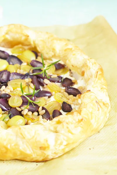 Traubenkuchen — Stockfoto