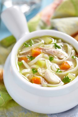 Tavuk çorbası.