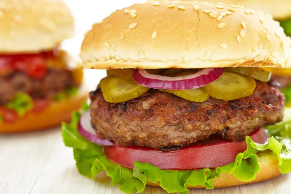 Classic Burgers — Stock Photo, Image