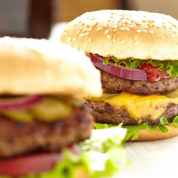 Classic Burgers — Stock Photo, Image