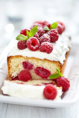 frambuazlı pasta için tatil