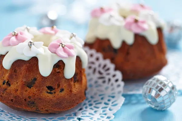 Fruchtkuchenmuffins — Stockfoto