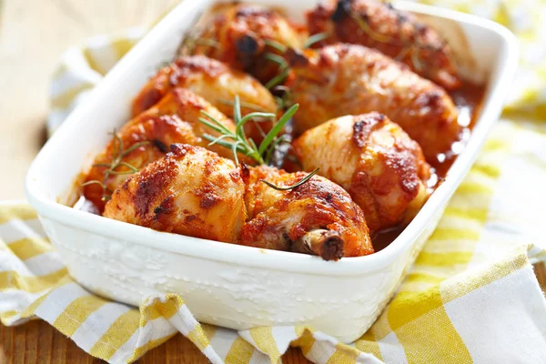 Gambe di pollo al forno — Foto Stock