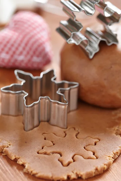 Takže perník cookies k Vánocům — Stock fotografie