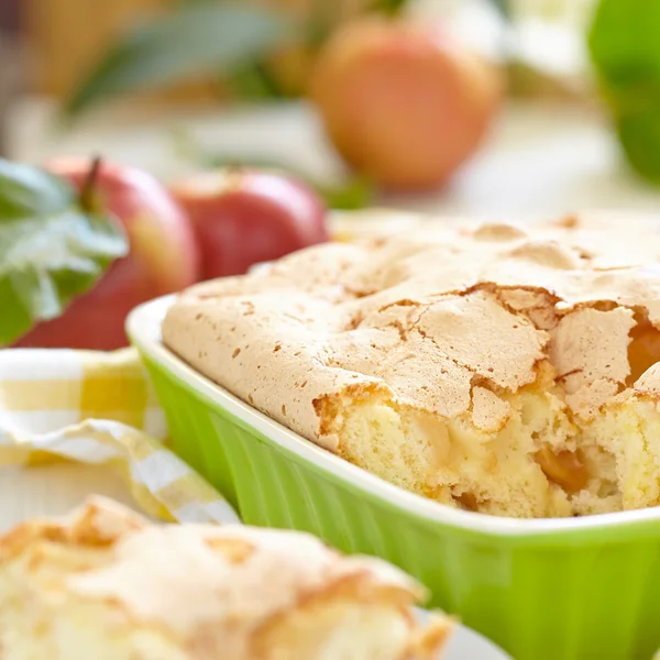 Apfelkuchen — Stockfoto