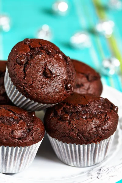 Muffin al cioccolato — Foto Stock