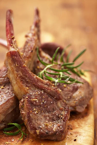 Roasted lamb chops — Stock Photo, Image