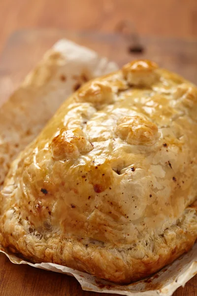 Fillet Wellington in puff pastry — Stock Photo, Image