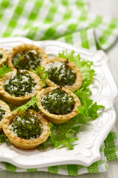 Aperitivo de árbol de verduras de Navidad verde — Foto de Stock