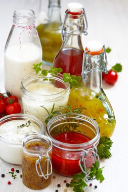 salata soslarında çeşitleri