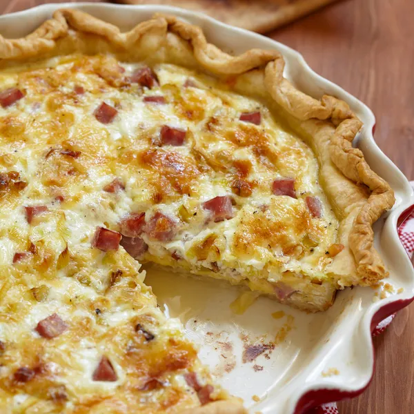 Quiche lorraine — Zdjęcie stockowe