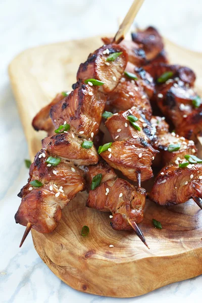 Asiatiska teriyaki kyckling — Stockfoto