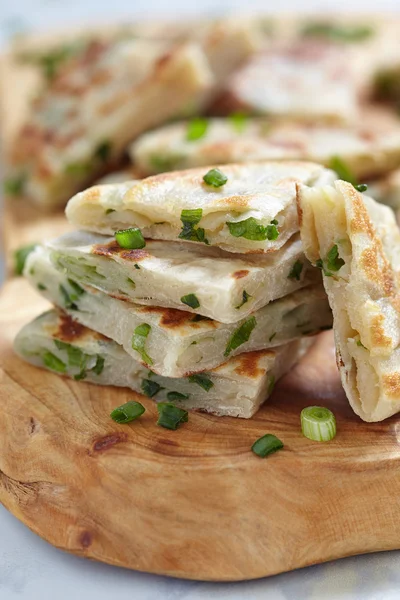 Chinese green onion pancakes