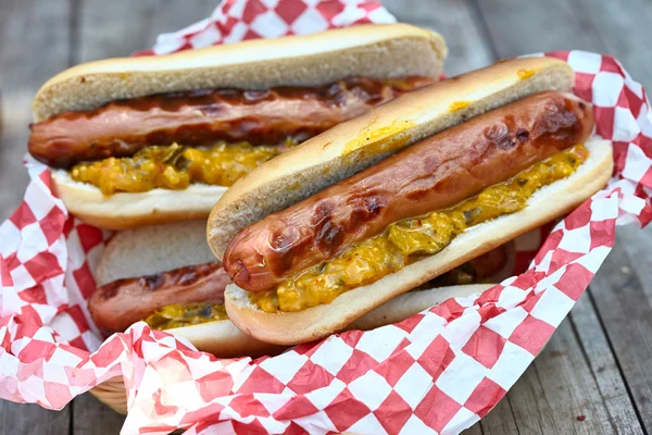 Hot dogs — Stock Photo, Image