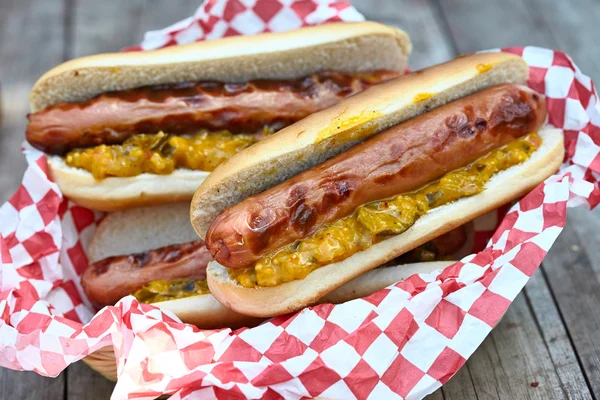 Hotdogs — Stockfoto