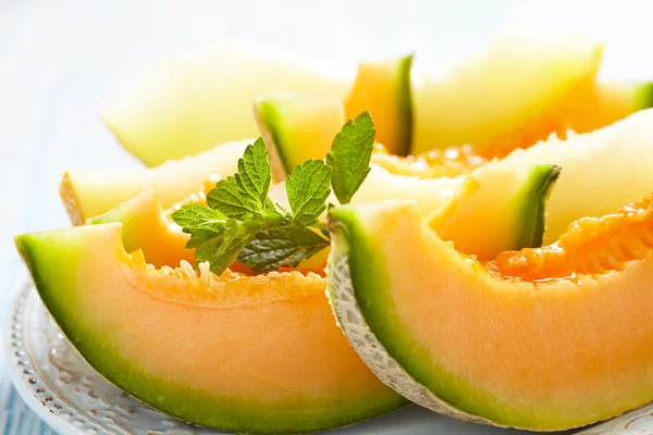 Kantaloupe-Melone — Stockfoto