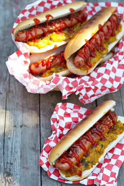 Hot dogs — Stock Photo, Image