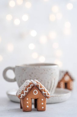 Mini zencefilli kurabiye evi.