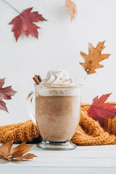 Dýňová koření latte — Stock fotografie