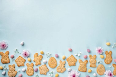 Paskalya Tavşanı Şekerli Kurabiyeler