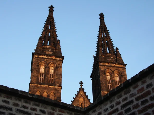 Las dos torres — Foto de Stock