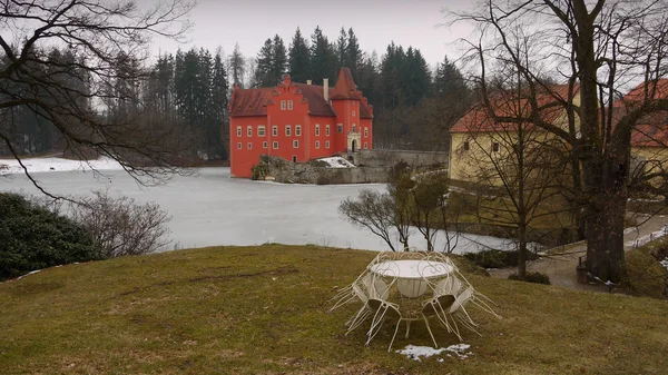 Castle Červená Lhota — Zdjęcie stockowe