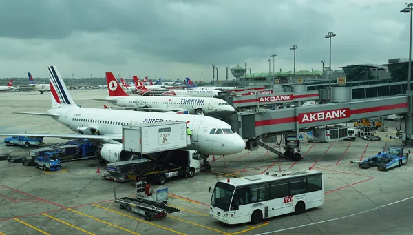 Istanbul aeroporto — Fotografia de Stock