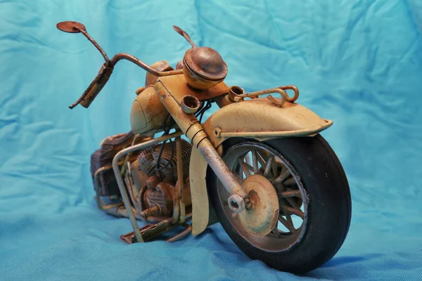 Motorradmodell aus Metall — Stockfoto