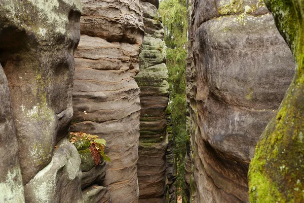 Bergsklyfta — Stockfoto