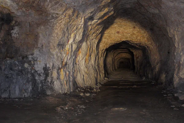 Old mining tunnel — Stock Photo, Image