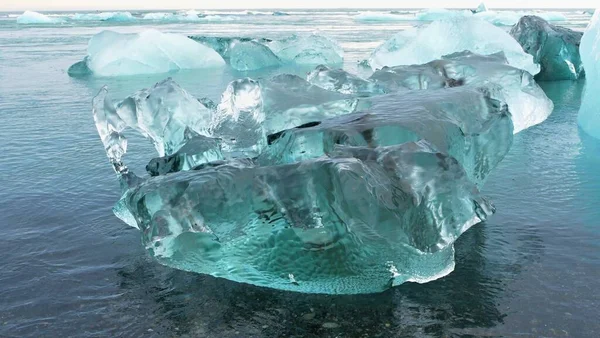 Αφαίρεση Πάγου Στην Ισλανδία Καταπληκτική Φύση — Φωτογραφία Αρχείου