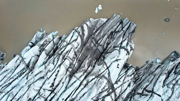 Glacier Structure Iceland View — Foto de Stock