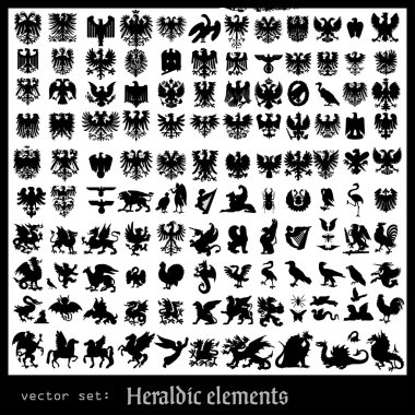 Heraldik unsurlar kanatlı