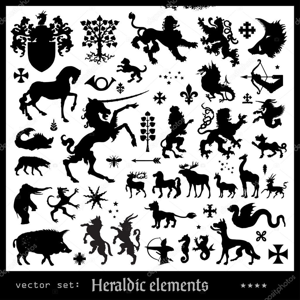 Heraldic elements