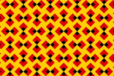 Almanya bayrağının renklerinde basit geometrik desen