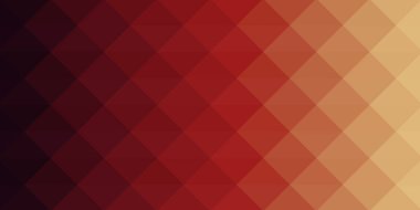 Soyut bordo düşük çokgenli üretken arka plan, çizim. Üçgen pikselleme.