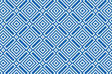 Yunanistan bayrağının renklerinde basit geometrik desen