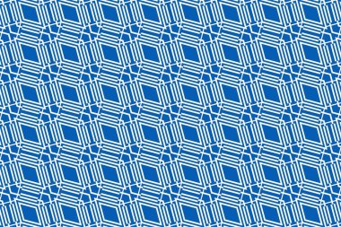 Yunanistan bayrağının renklerinde basit geometrik desen