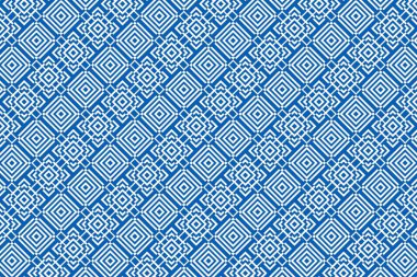 Yunanistan bayrağının renklerinde basit geometrik desen