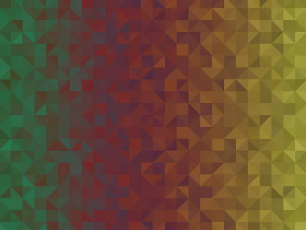Abstracte Geometrische Achtergrond Driehoekige Pixelvorming Mozaïek Kleurverloop — Stockfoto
