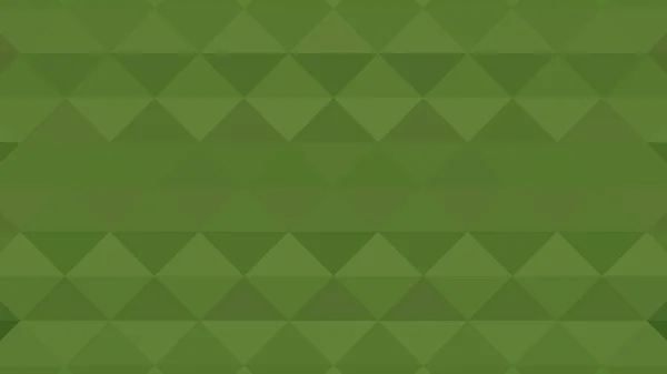 Abstracte Geometrische Achtergrond Driehoekige Pixelvorming Mozaïek Groen Verloop — Stockfoto