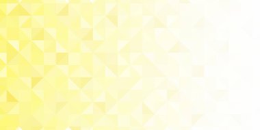 Soyut geometrik arkaplan. Üçgen pikselleme. Mozaik, sarı eğim.